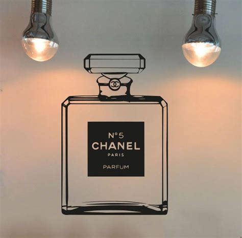 chanel wall decal|chanel inspired decals.